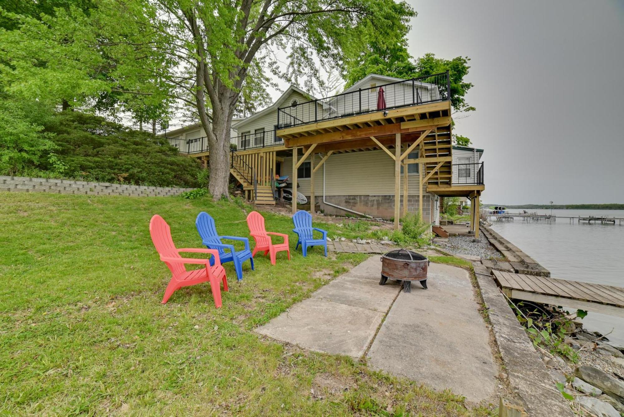 Cayuga Lake Retreat In Seneca Falls With Dock! Extérieur photo
