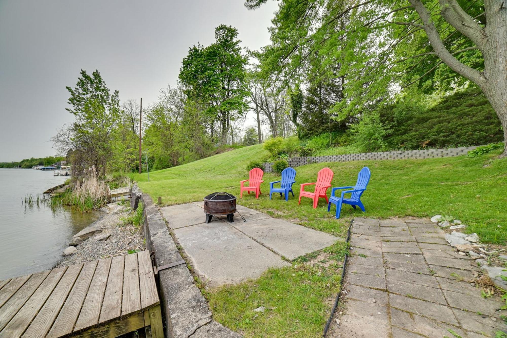 Cayuga Lake Retreat In Seneca Falls With Dock! Extérieur photo